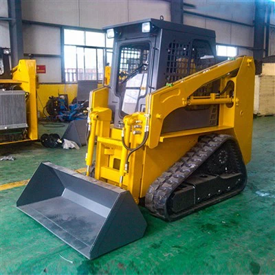 Carregador de skid de totes les rodes amb capacitat de càrrega de 1100kg